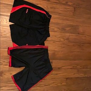 Two pairs of gym shorts high quality rarely worn